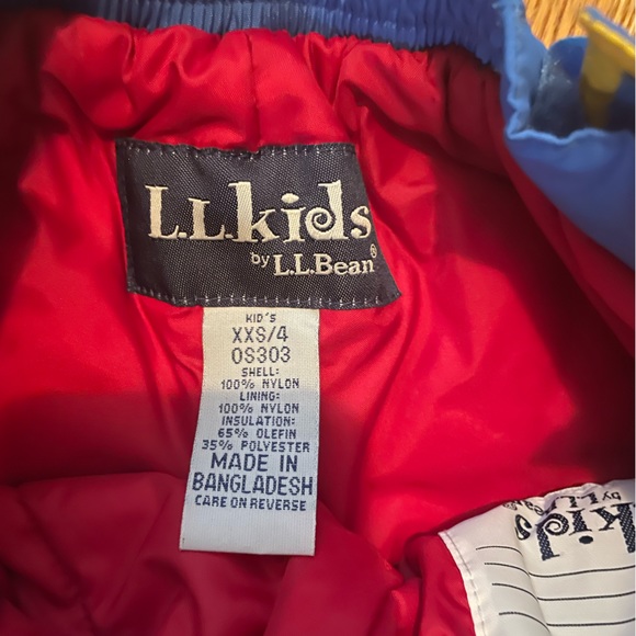Boy’s Size 4 LLBean Snow Pants - Picture 3 of 4